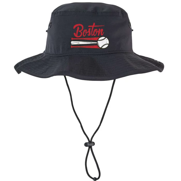 Boston Baseball Vintage Distressed Met At Gameday Legacy Cool Fit Booney Bucket Hat