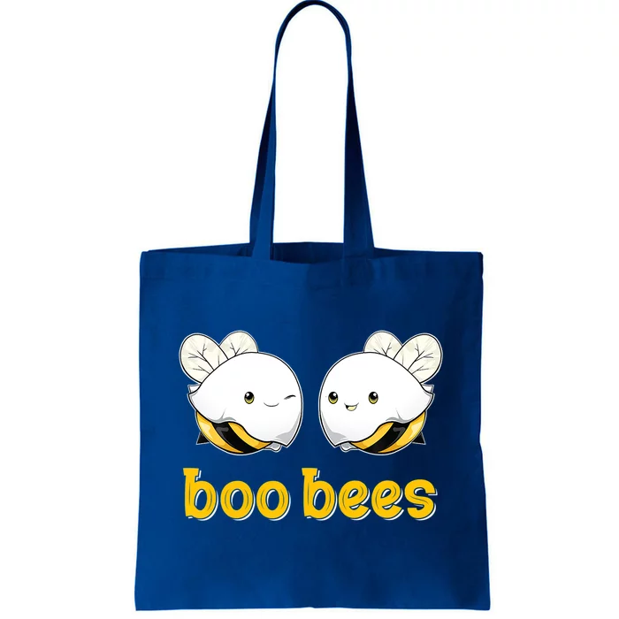 Boo Bees Vintage Ghosts Boo Beekeeper Halloween For Couples Gift Tote Bag