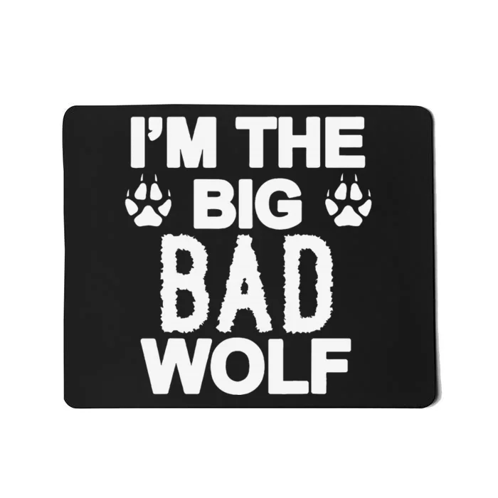 Big Bad Werewolf Wolf Lover Dog Mousepad