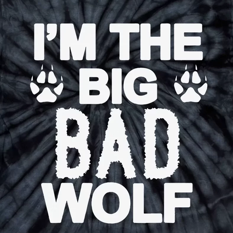 Big Bad Werewolf Wolf Lover Dog Tie-Dye T-Shirt