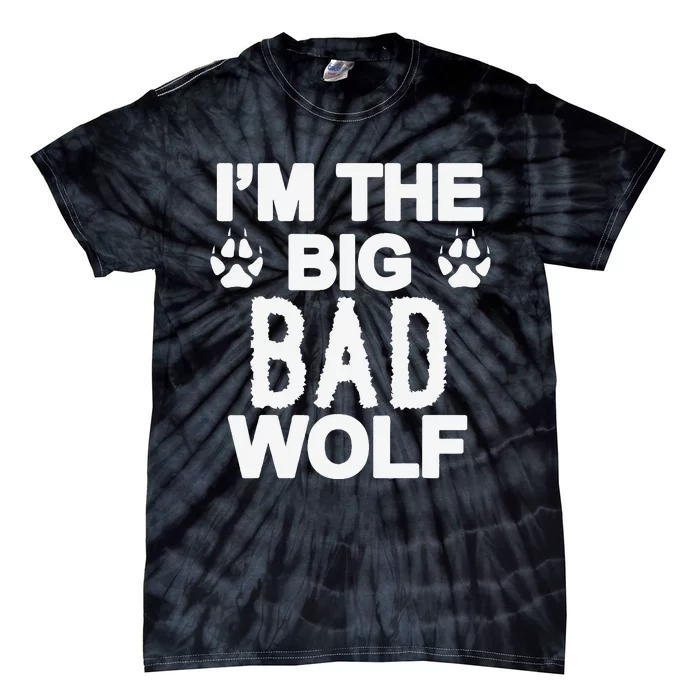 Big Bad Werewolf Wolf Lover Dog Tie-Dye T-Shirt