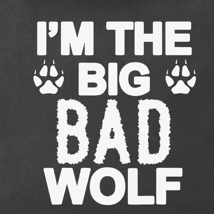 Big Bad Werewolf Wolf Lover Dog Zip Tote Bag