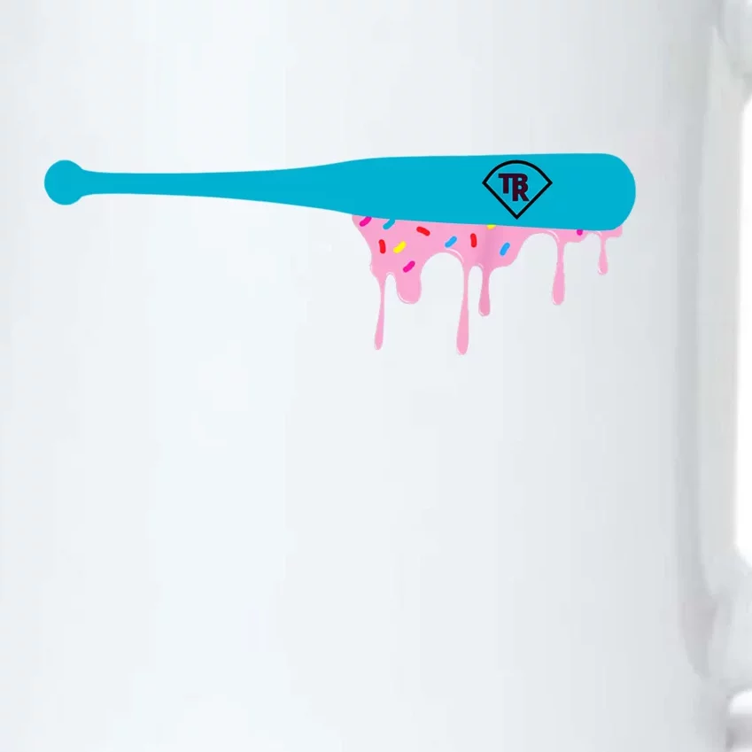 Baseball Bat With Sprinkles Drip Black Color Changing Mug