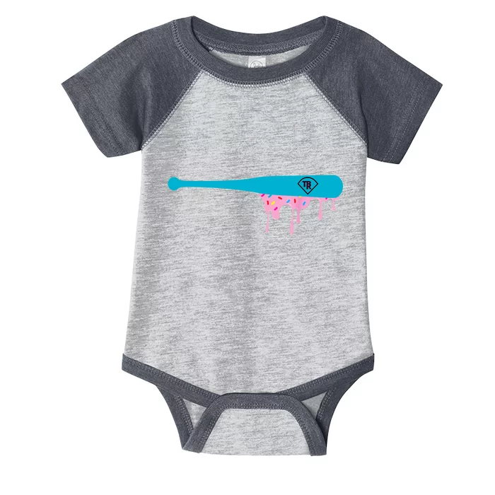 Baseball Bat With Sprinkles Drip Infant Baby Jersey Bodysuit