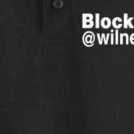 Blocked By Wilnerness Dry Zone Grid Performance Polo