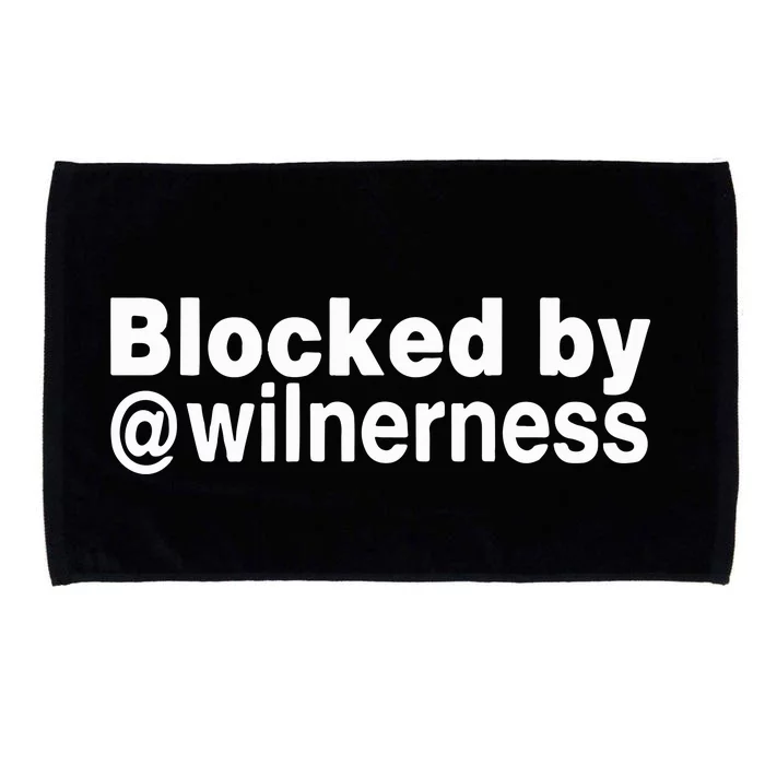 Blocked By Wilnerness Microfiber Hand Towel