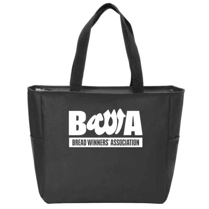 Bwa Bread Winners Association Zip Tote Bag