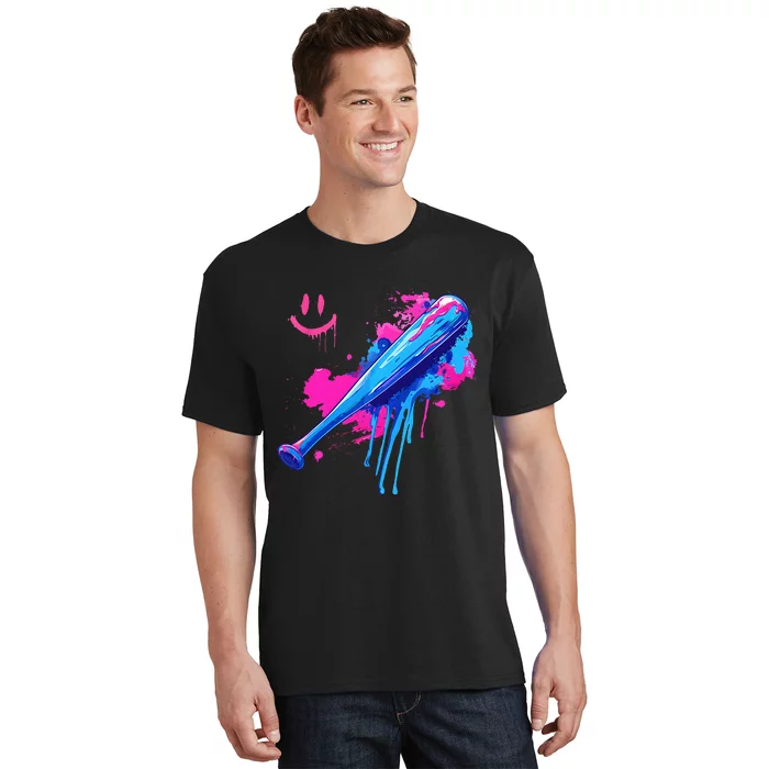 Baseball Bat With Sprinkles Drip T-Shirt