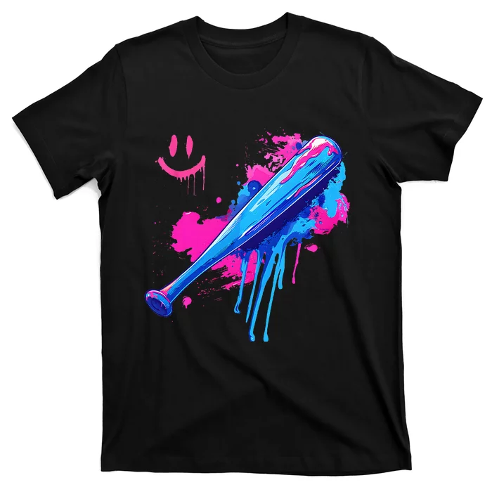 Baseball Bat With Sprinkles Drip T-Shirt