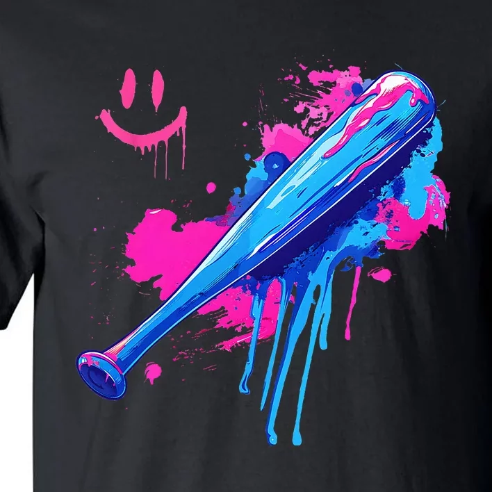 Baseball Bat With Sprinkles Drip Tall T-Shirt