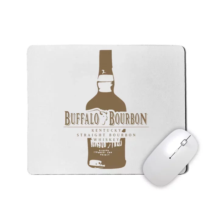 Buffalo Bourbon Whiskey Bottle Large Logo Mousepad