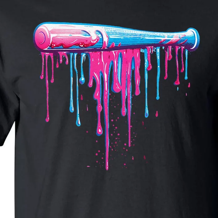 Baseball Bat With Sprinkles Drip Gift Tall T-Shirt