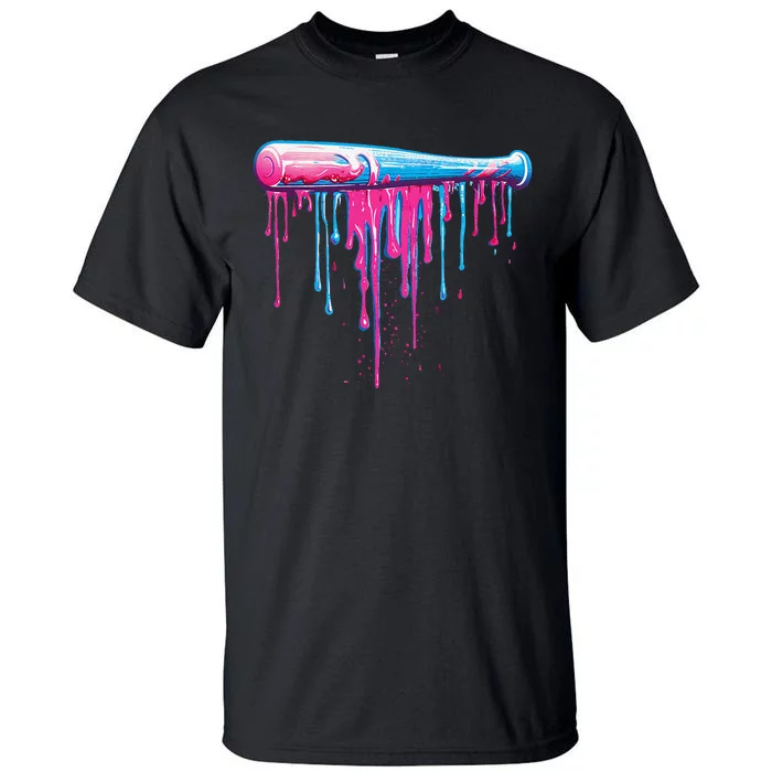 Baseball Bat With Sprinkles Drip Gift Tall T-Shirt