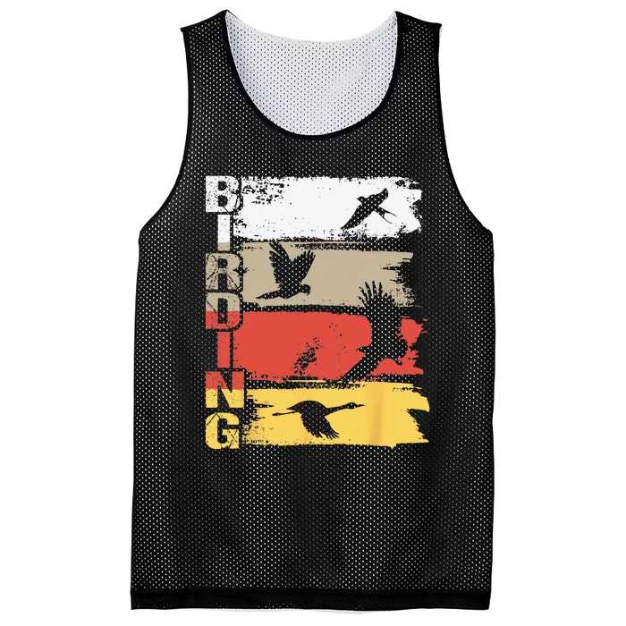 Birding Bird Watching Birder Bird Watcher Bird Lover Mesh Reversible Basketball Jersey Tank