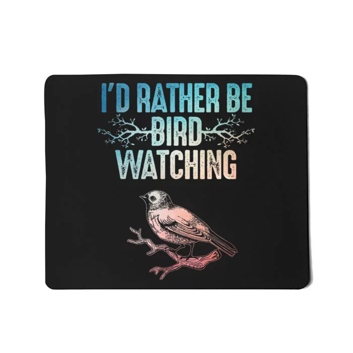 Best Bird Watching For Women Birding Nerd Mousepad