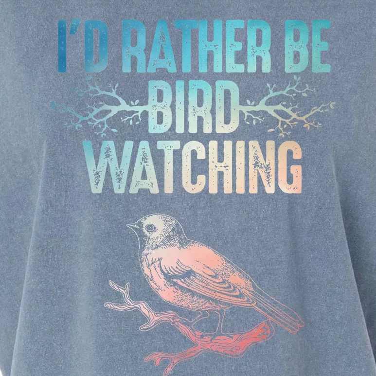 Best Bird Watching For Women Birding Nerd Garment-Dyed Women's Muscle Tee