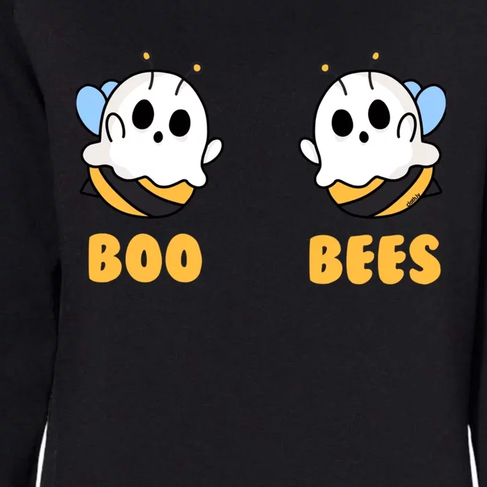 Boo Bees Wo Funny Halloween Matching Ghost Costume Womens California Wash Sweatshirt