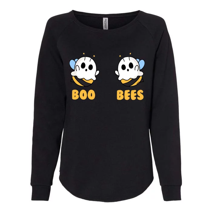 Boo Bees Wo Funny Halloween Matching Ghost Costume Womens California Wash Sweatshirt