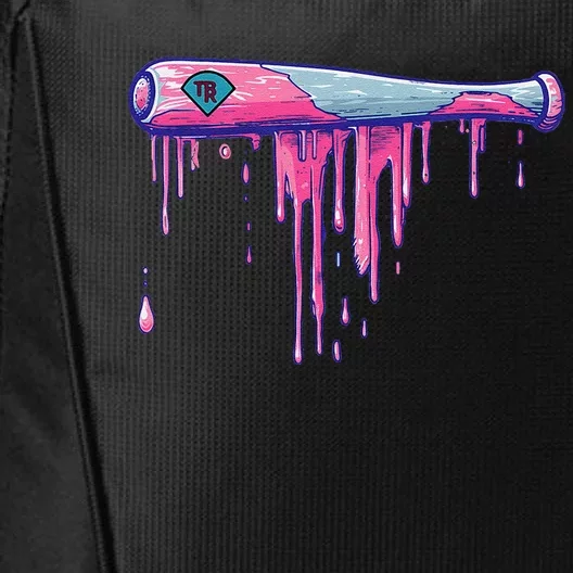 Baseball Bat With Sprinkles Drip City Backpack