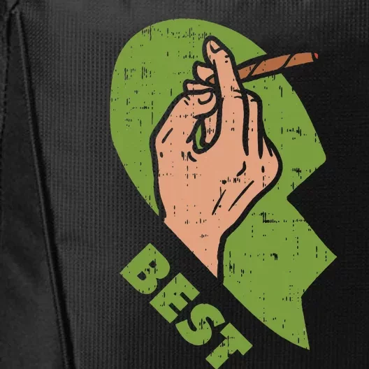 Best Buds Weed Matching Couple Joint Stoner Friends City Backpack