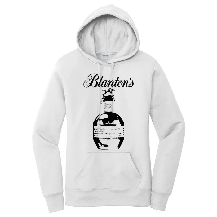 Blantons Bourbon Whiskey Kentucky Distillery Trail Women's Pullover Hoodie