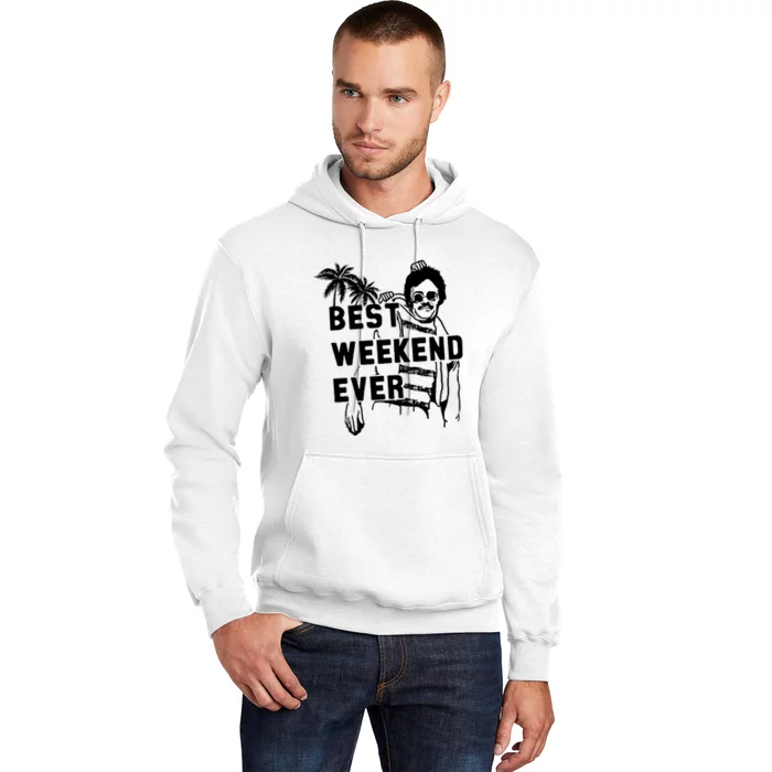 Bernies Best Weekend Ever Cool Beer Drinking Hoodie