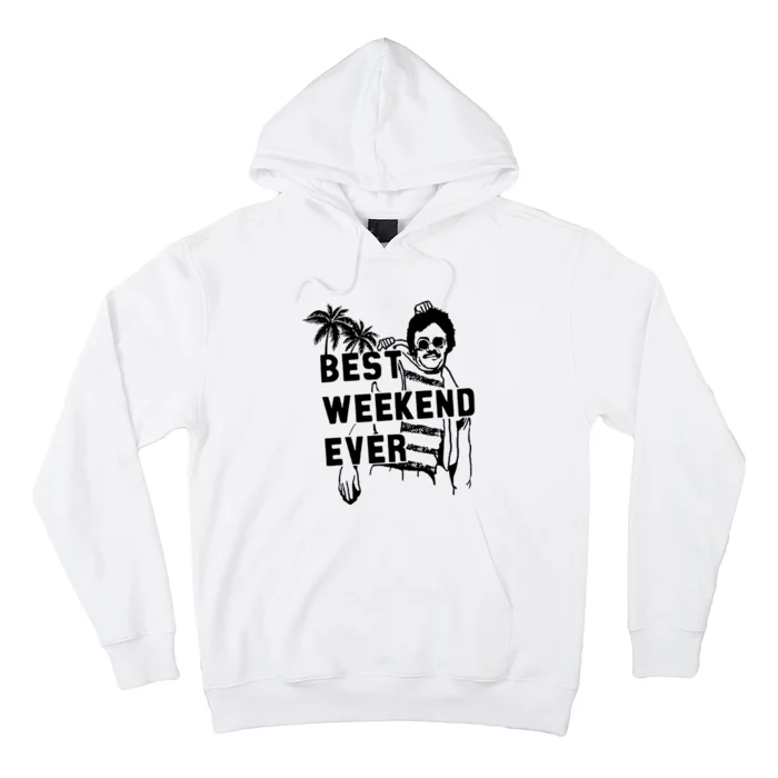 Bernies Best Weekend Ever Cool Beer Drinking Hoodie