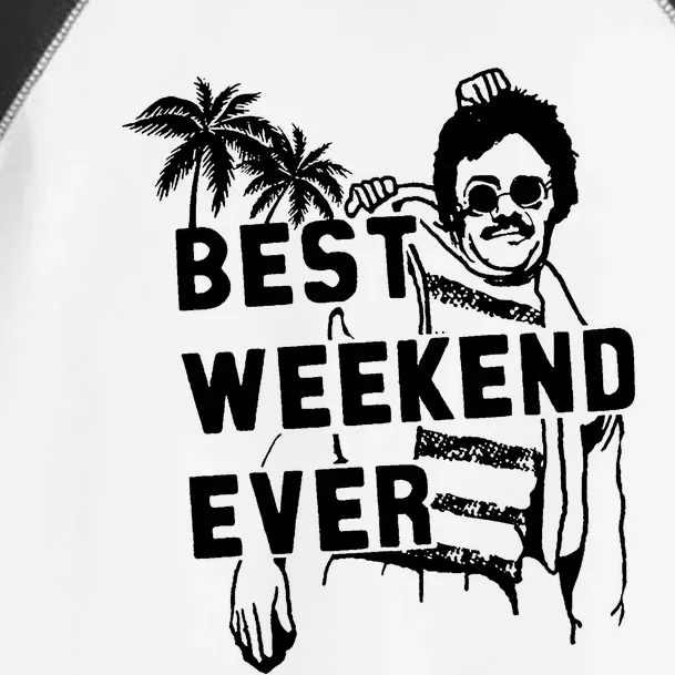 Bernies Best Weekend Ever Cool Beer Drinking Toddler Fine Jersey T-Shirt