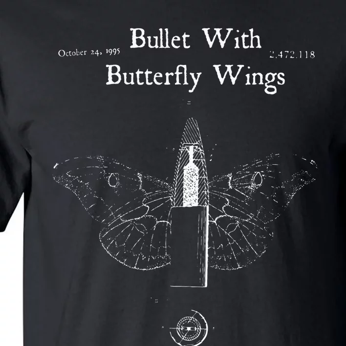 Bullet Butterfly Wings Pumpkins Alternative 90s Rock Music Tall T-Shirt