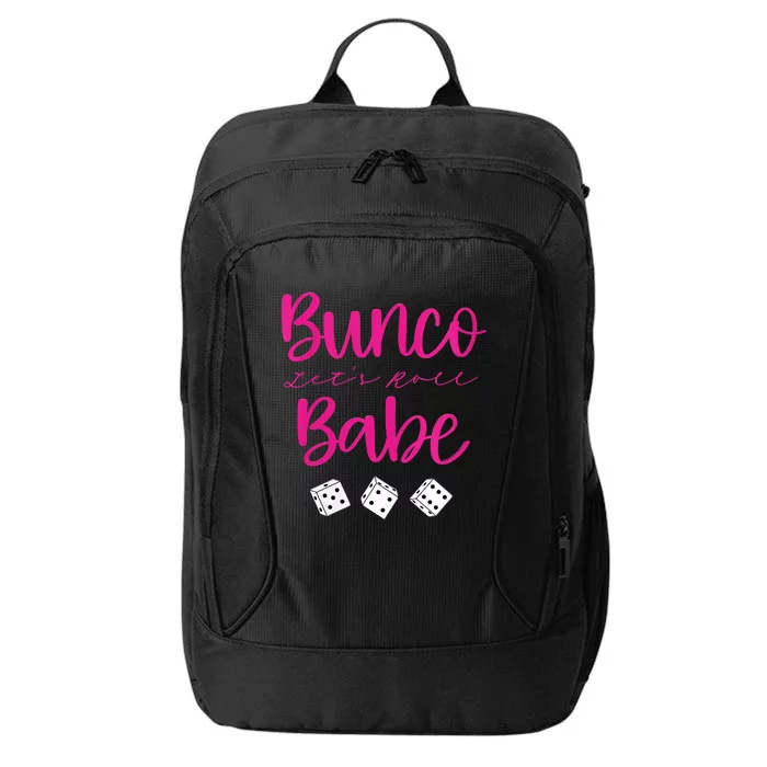 Bunco Babe Womens Funny Sarcastic Humor City Backpack