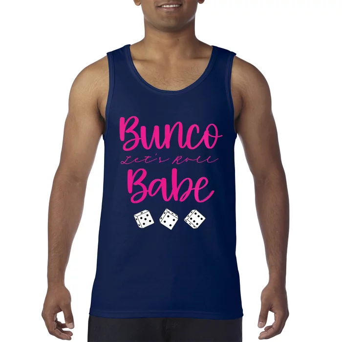 Bunco Babe Womens Funny Sarcastic Humor Tank Top