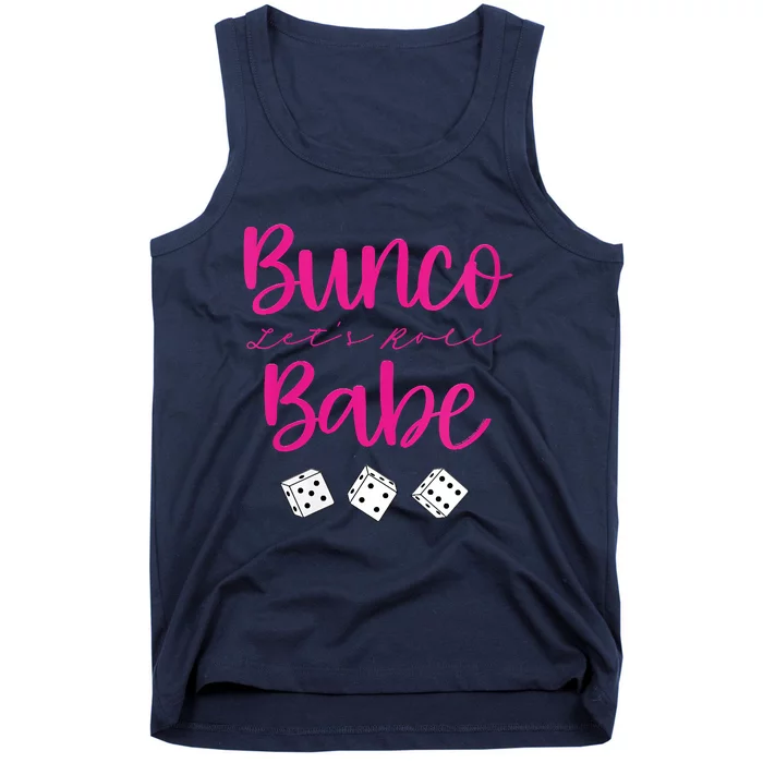 Bunco Babe Womens Funny Sarcastic Humor Tank Top