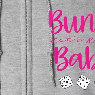 Bunco Babe Womens Funny Sarcastic Humor Full Zip Hoodie