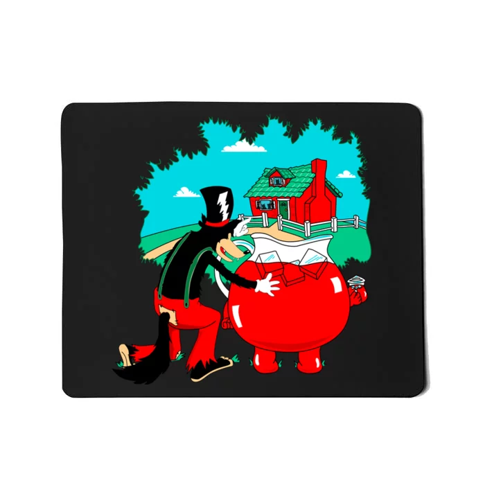 Big Bad Wolf Kool Aid Mousepad