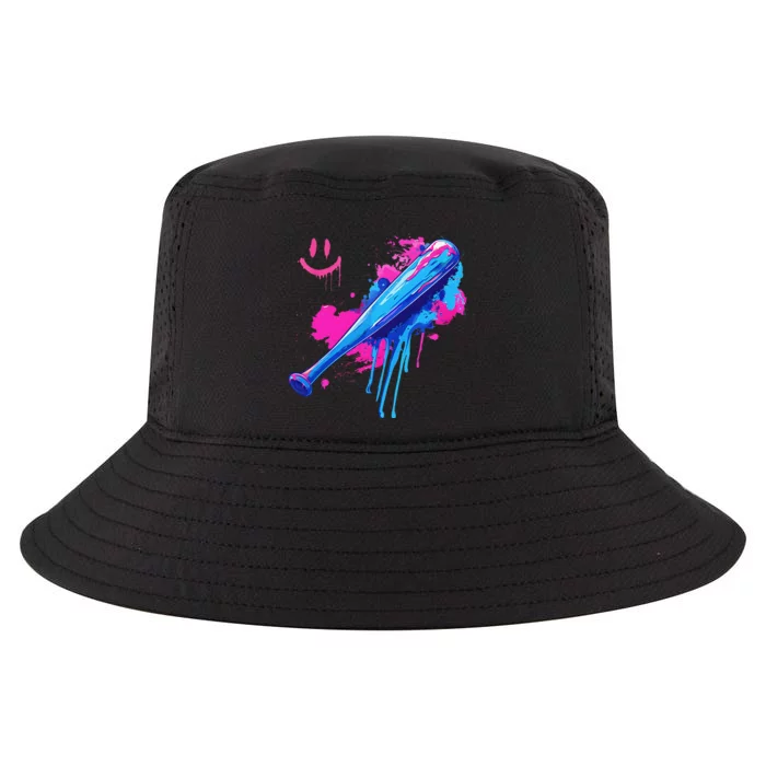 Baseball Bat With Sprinkles Drip Gift Cool Comfort Performance Bucket Hat