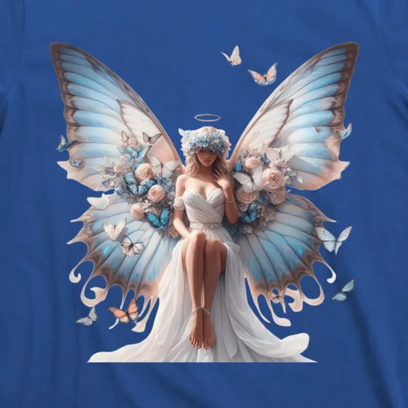 Beautiful Butterfly Wings Angel Rainbow Butterflies Gift T-Shirt