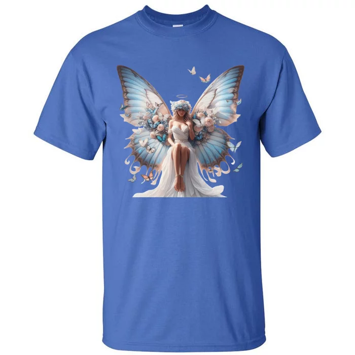 Beautiful Butterfly Wings Angel Rainbow Butterflies Gift Tall T-Shirt