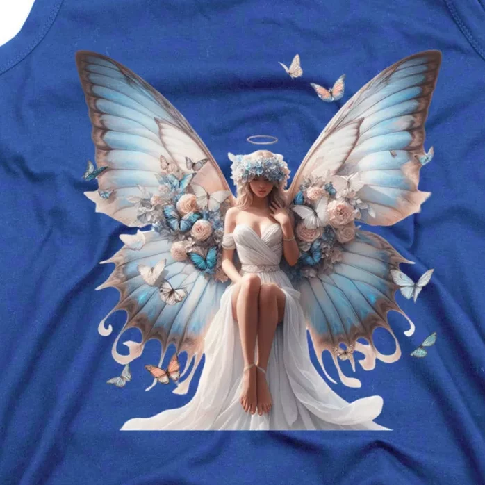 Beautiful Butterfly Wings Angel Rainbow Butterflies Gift Tank Top