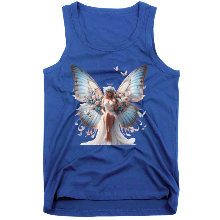 Beautiful Butterfly Wings Angel Rainbow Butterflies Gift Tank Top