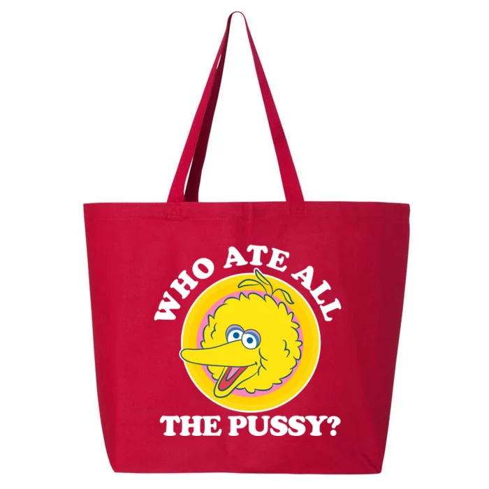 Who Ate All The Pussy Bird 25L Jumbo Tote