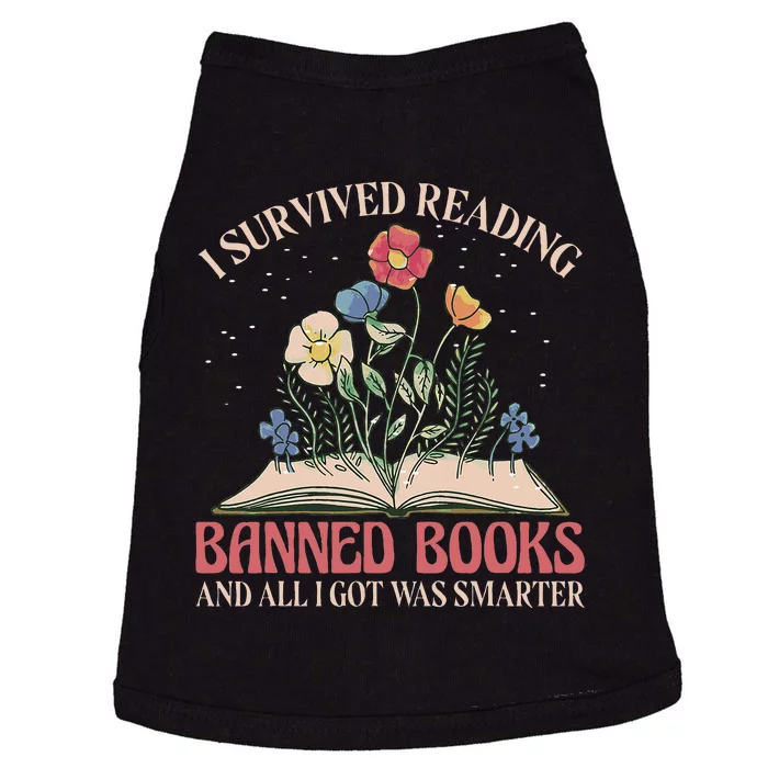 Banned Books Week Bookworm Banned Books Reader Doggie Tank