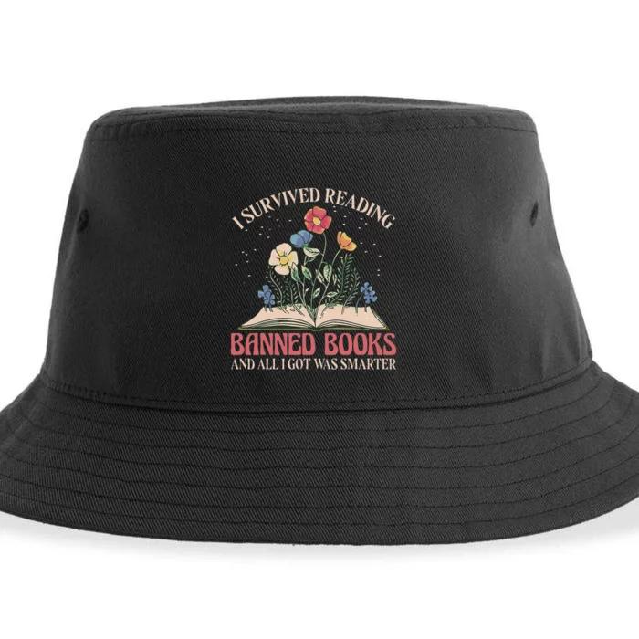 Banned Books Week Bookworm Banned Books Reader Sustainable Bucket Hat