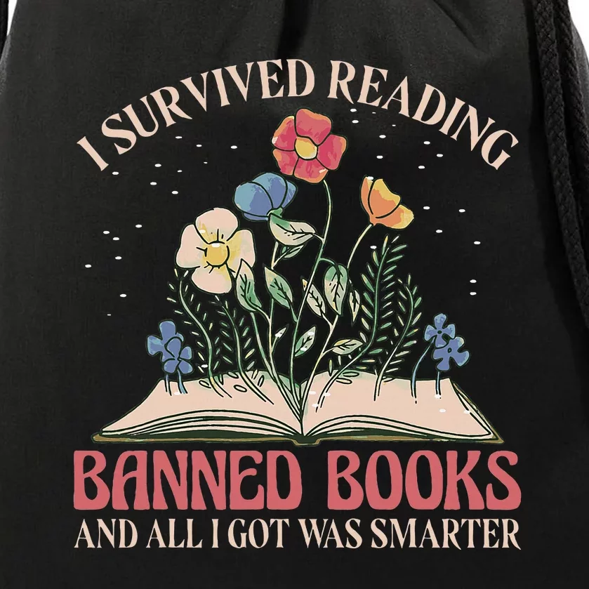 Banned Books Week Bookworm Banned Books Reader Drawstring Bag