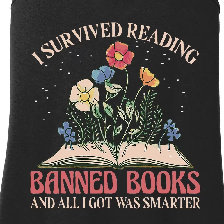 Banned Books Week Bookworm Banned Books Reader Ladies Essential Tank