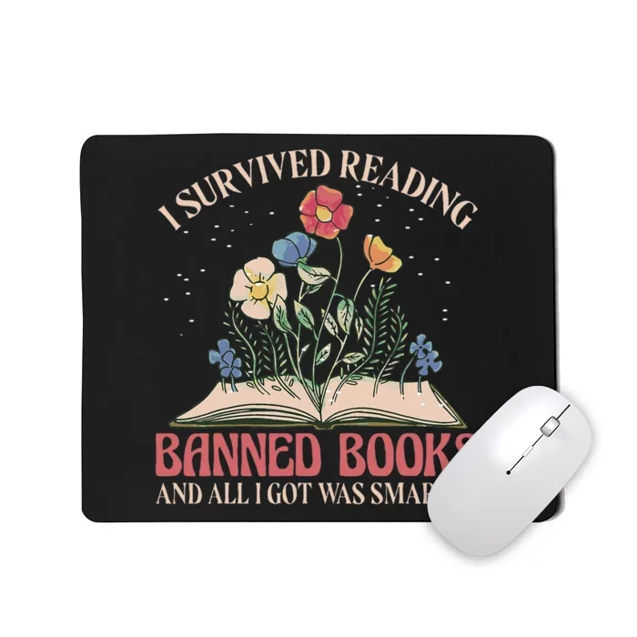 Banned Books Week Bookworm Banned Books Reader Mousepad