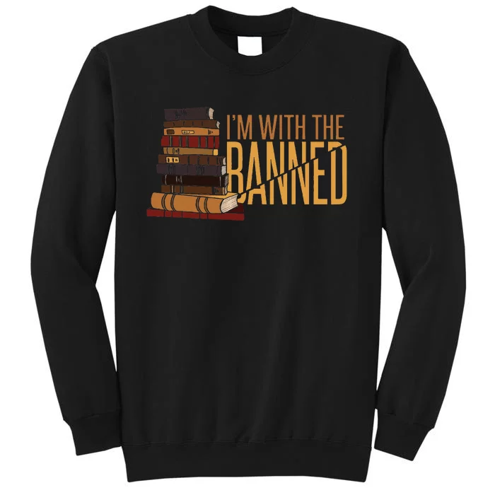 Banned Books Week Librarian IM With The Banned Tall Sweatshirt