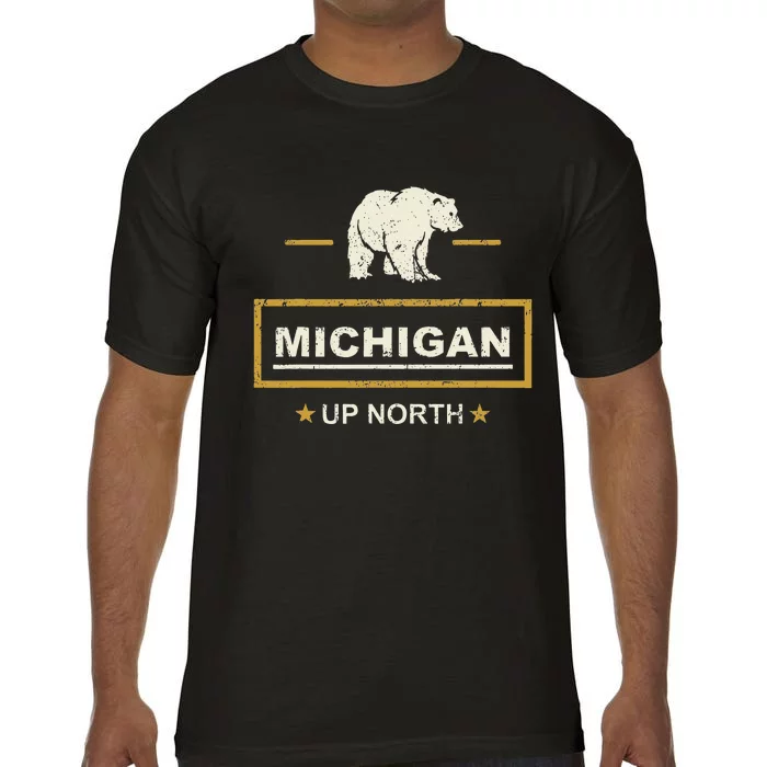 Black Bear  Wo Upper Peninsula Michigan Up North Comfort Colors T-Shirt