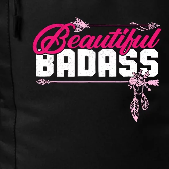 Beautiful Badass | Wo Empowerment Pink Daily Commute Backpack