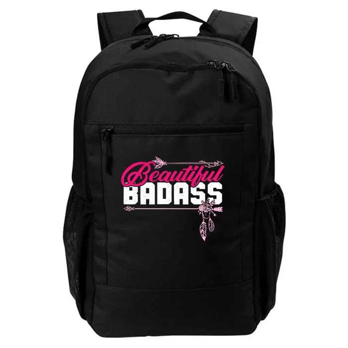 Beautiful Badass | Wo Empowerment Pink Daily Commute Backpack