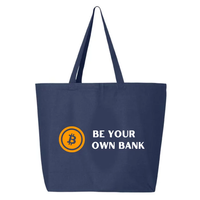 Bitcoin Be Your Own Bank 25L Jumbo Tote